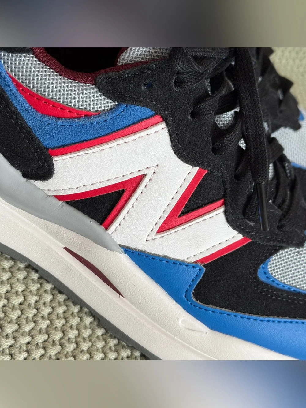FIGS x New Balance 57/40 Men’s Black/Royal Blue Sneakers